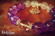 画像1: 〜CrystalBracelet〜5Aクリスタルブレスレット◇withカラークラッククリスタル (1)