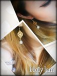 画像3: 003◆ムーンストーンピアス/moonstone　pierced earrings (3)