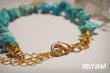 画像3: 242★ Turquoise×shell Braceletターコイズ貝殻ブレスレット (3)