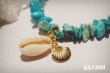 画像4: 242★ Turquoise×shell Braceletターコイズ貝殻ブレスレット (4)