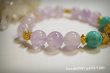 画像2: NativeHoney275　 Amazonite× amethyst　アマゾナイト、ラベンダーアメジスト　 (2)