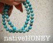 画像2: NativeHoney317　Turquoise bracelet　ターコイズ2連ブレスレット (2)