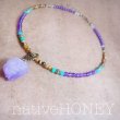 画像3: NativeHoney 186　Turquoise×Amethyst×Tigereye×Crystal=Necklace　愛とお守りと進みぬくネックレス (3)