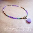 画像6: NativeHoney 186　Turquoise×Amethyst×Tigereye×Crystal=Necklace　愛とお守りと進みぬくネックレス (6)