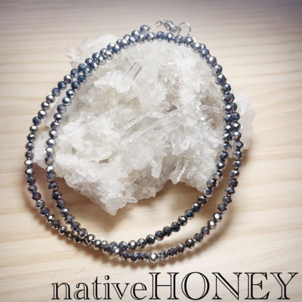 画像1: 【特価】NativeHoney254　テラヘルツ　肩、首、腰、関節痛　緩和サポート　ネックレス＆ブレスレット　2way (1)